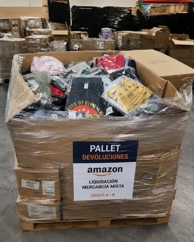Lote de liquidación: PALLET DE ROPA AMAZON – DEVOLUCIONES GRADO A/B