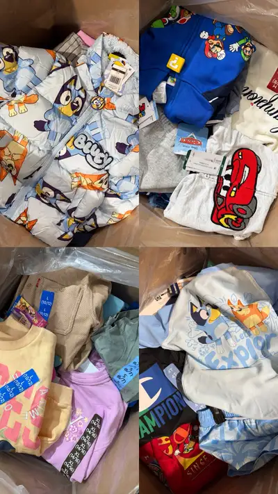 Lote de liquidación: SAMS CLUB NIÑO MIX (200 Uds)